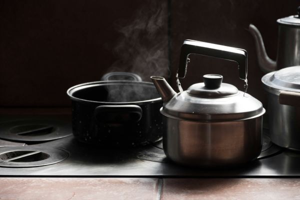 Pot Belly Stainless Steel Kettle