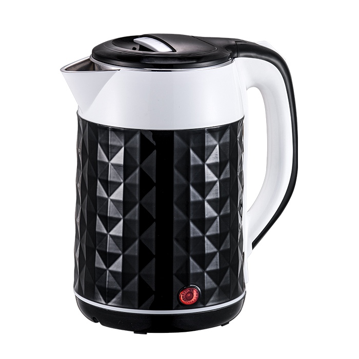 Black and White Diamond Kettle