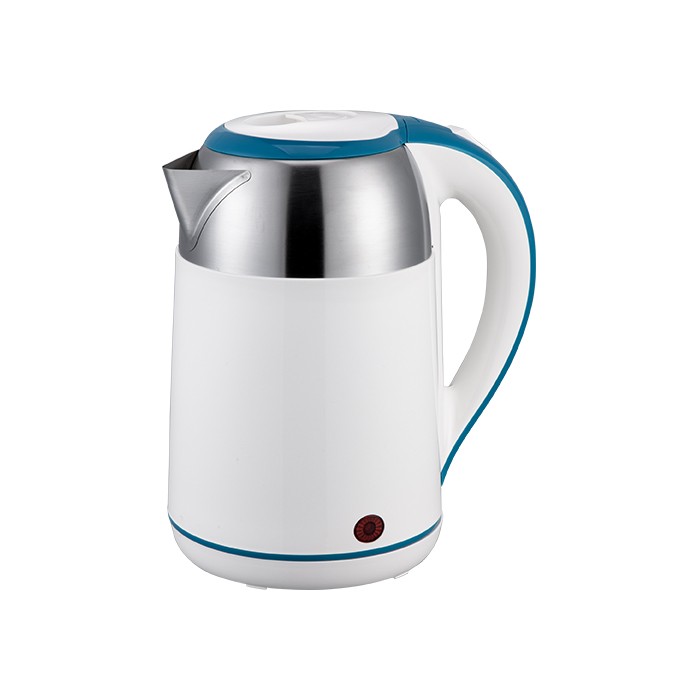 White Stainless Steel Electric Kettle