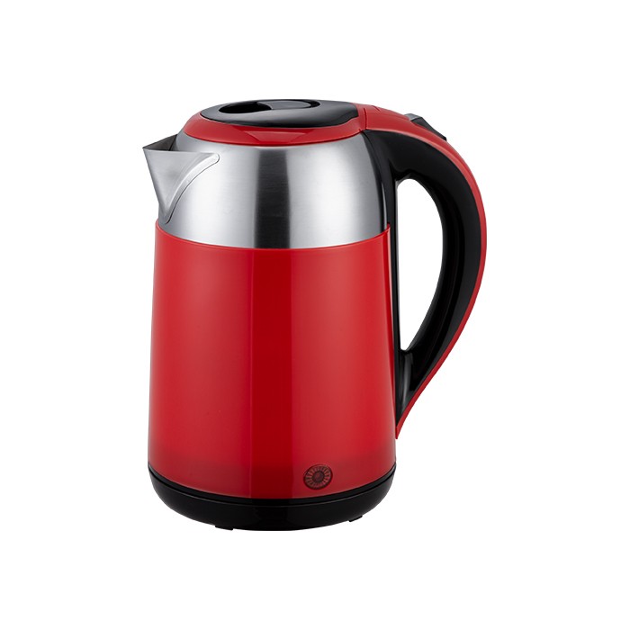 Red Stainless Steel Electric Kettle for Kitchen