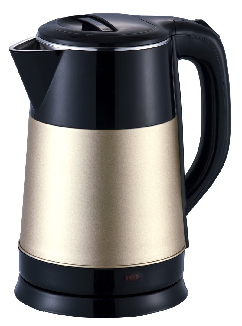 golden stainless steel kettle