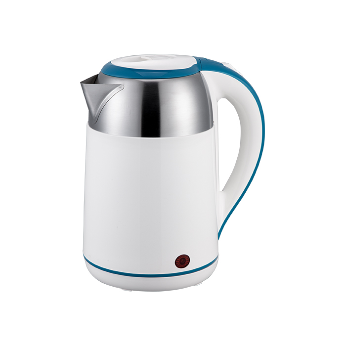 White Stainless Steel Kettle