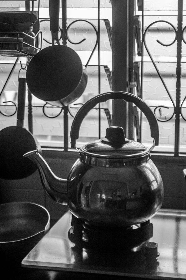 Pot Belly Stainless Steel Kettle