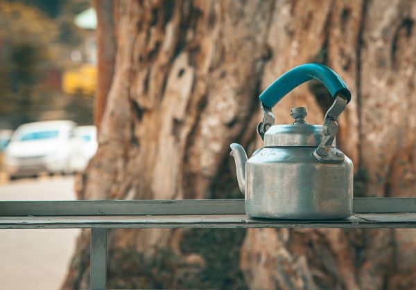 Pot Belly Stainless Steel Kettle